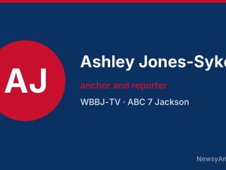 Ashley Jones-Sykes, anchor and reporter, WBBJ-TV