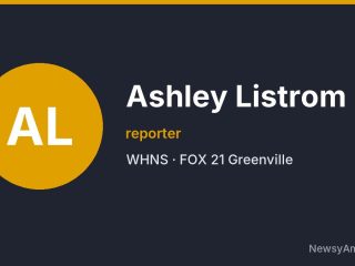 Ashley Listrom, reporter, WHNS