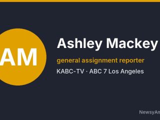 Ashley Mackey, general assignment reporter, KABC-TV