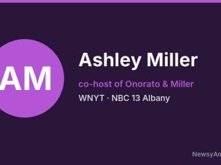 Ashley Miller, co-host of Onorato & Miller, WNYT