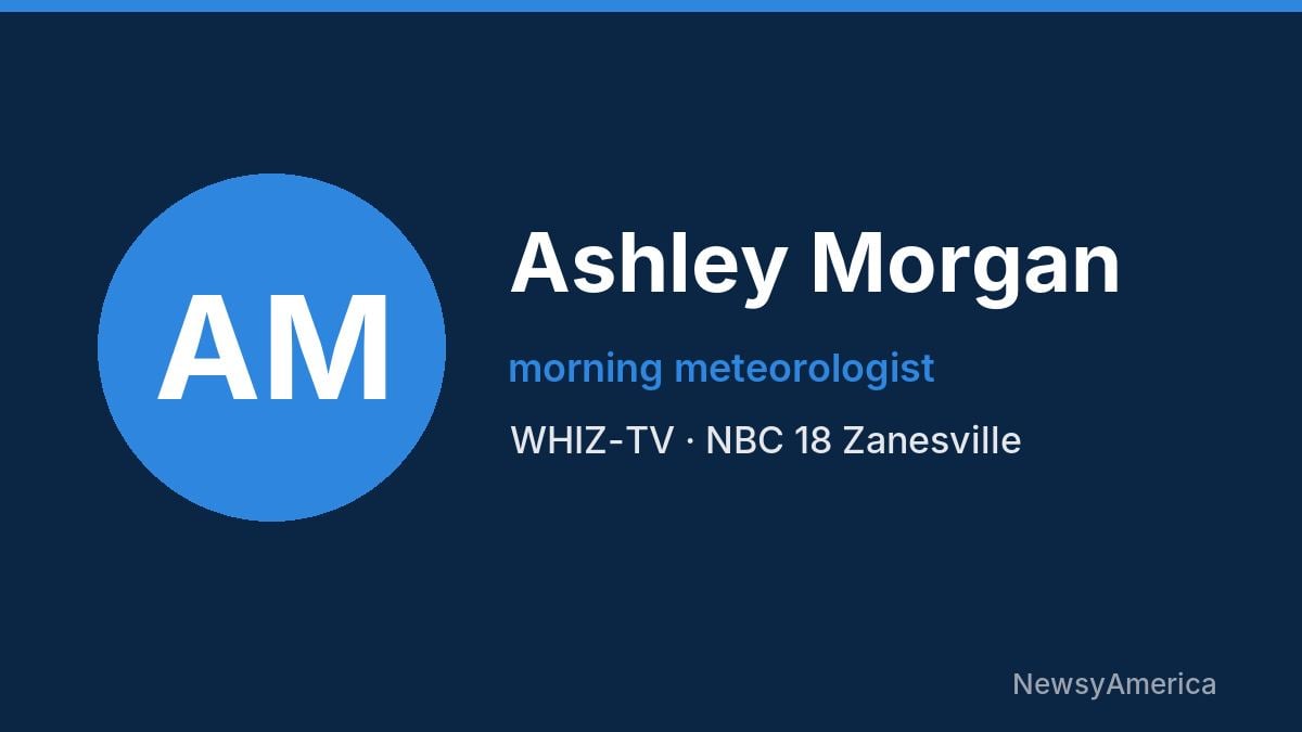 Ashley Morgan – WHIZ-TV, Zanesville