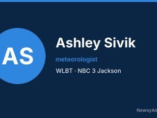 Ashley Sivik, meteorologist, WLBT