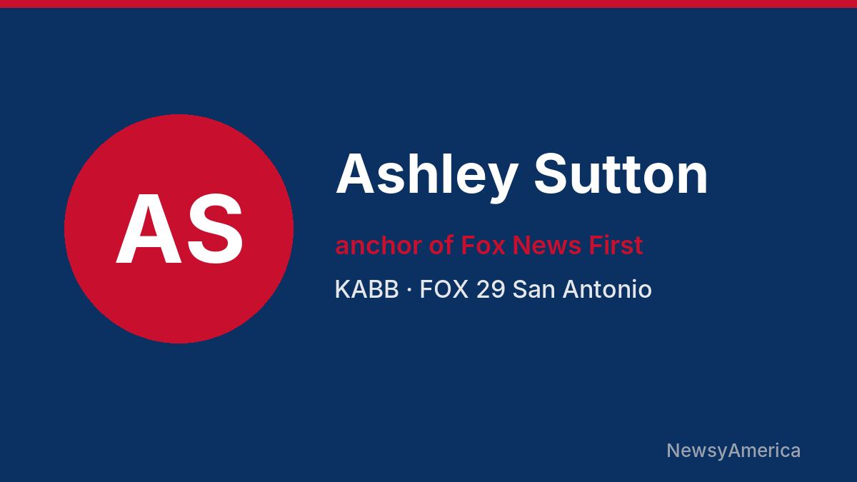 Ashley Sutton – KABB, San Antonio