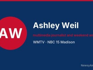 Ashley Weil, multimedia journalist and weekend anchor, WMTV