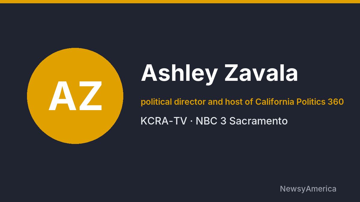 Ashley Zavala – KCRA-TV, Sacramento