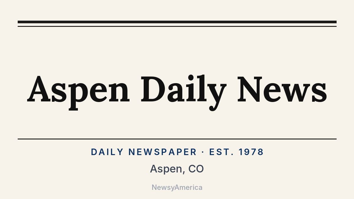 Aspen Daily News – Colorado