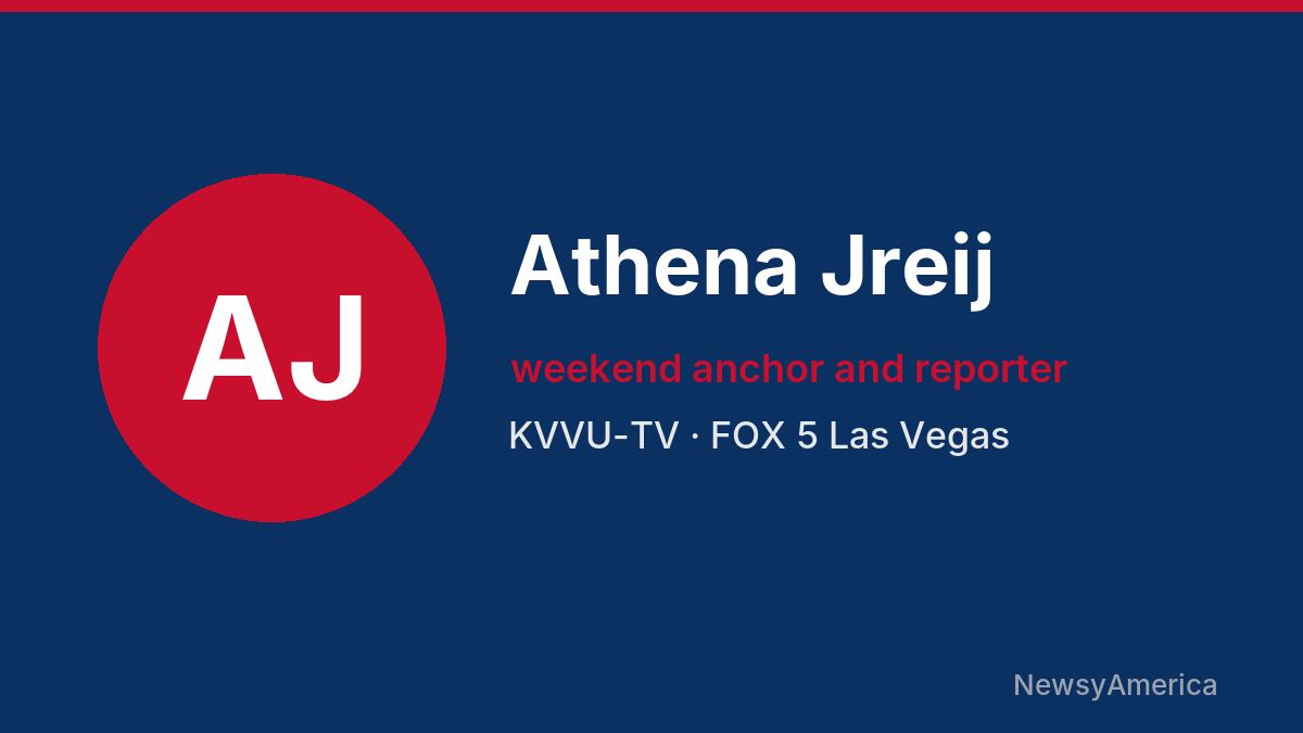 Athena Jreij – KVVU-TV, Las Vegas