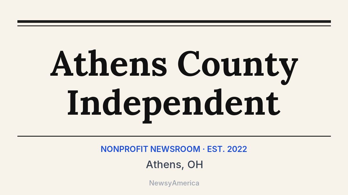 Athens County Independent – Athens, OH