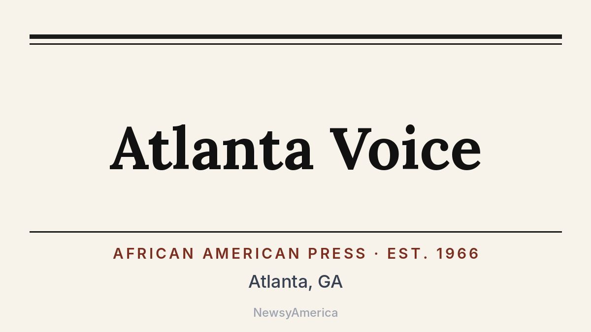 Atlanta Voice – Georgia