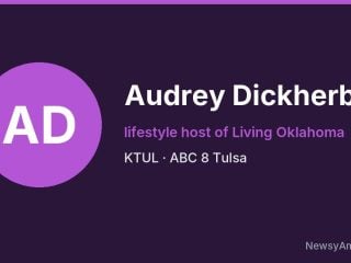 Audrey Dickherber, lifestyle host of Living Oklahoma, KTUL