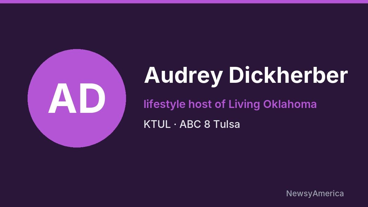 Audrey Dickherber – KTUL, Tulsa