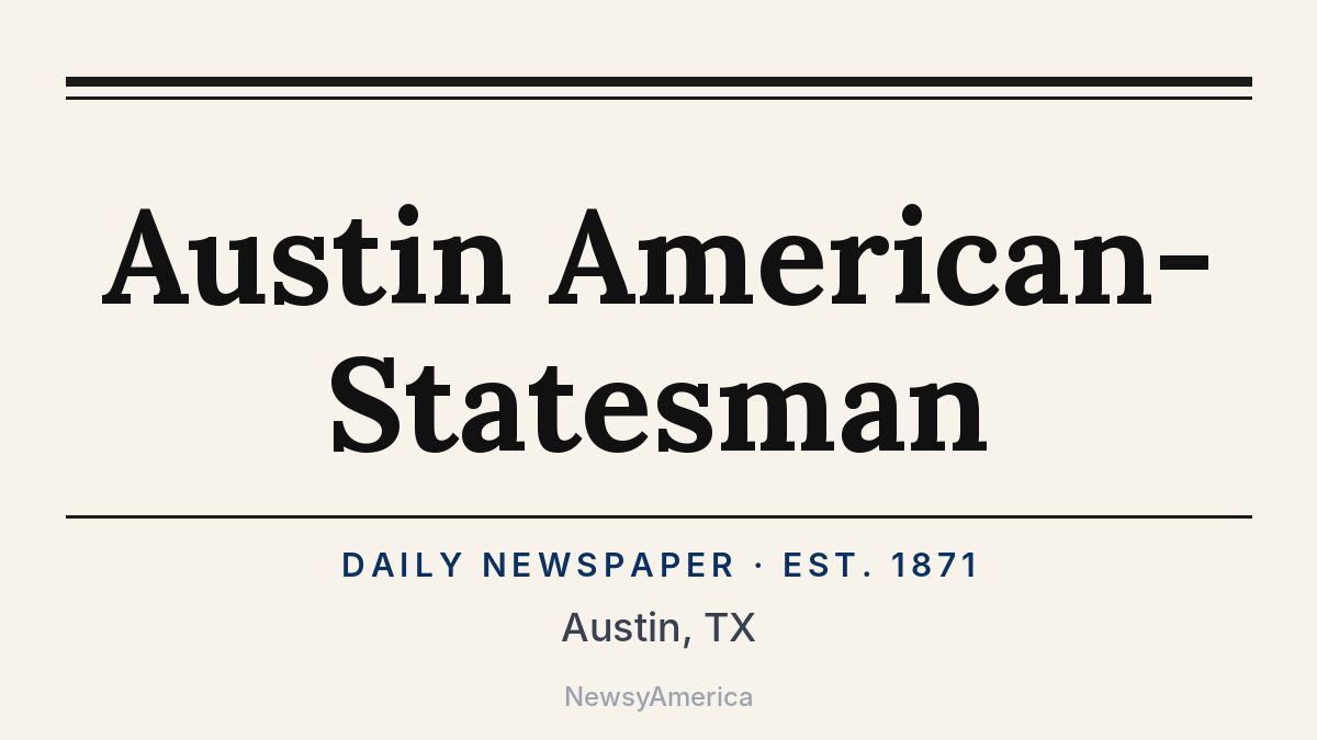 Austin American-Statesman – Texas