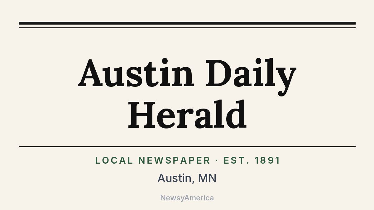 Austin Daily Herald – Minnesota