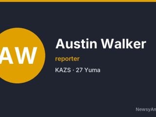 Austin Walker, reporter, KAZS