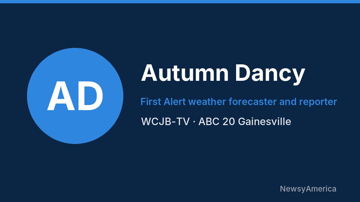 Autumn Dancy – WCJB-TV, Gainesville