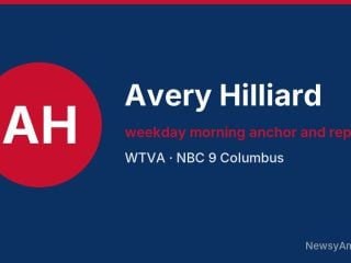 Avery Hilliard, weekday morning anchor and reporter, WTVA