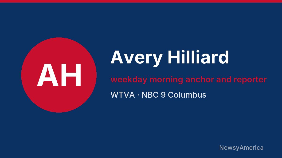Avery Hilliard – WTVA, Columbus