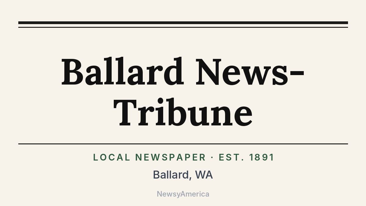 Ballard News-Tribune – Washington