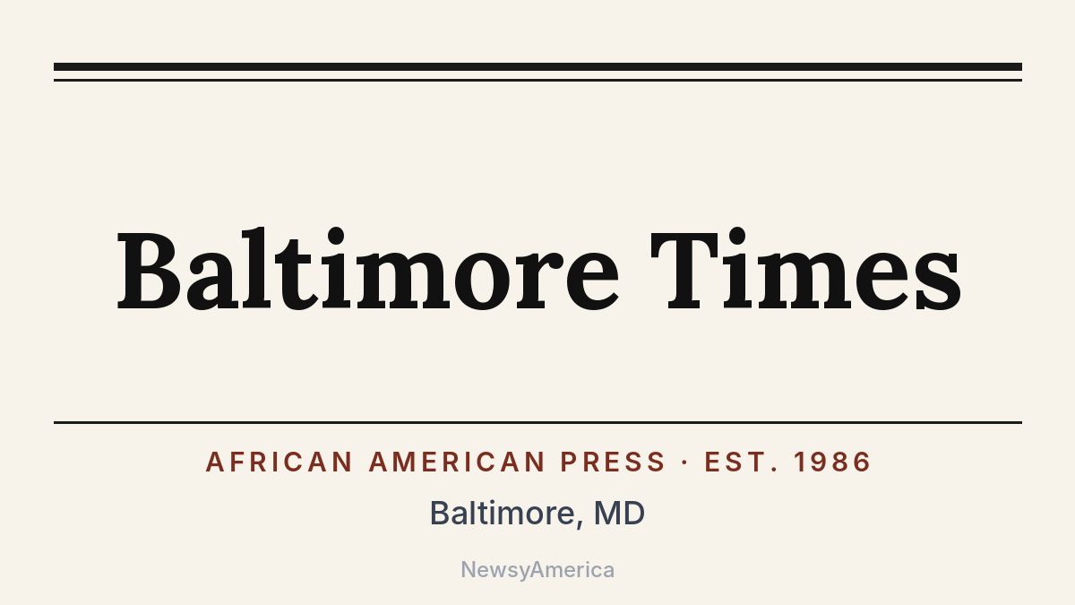 Baltimore Times – Maryland