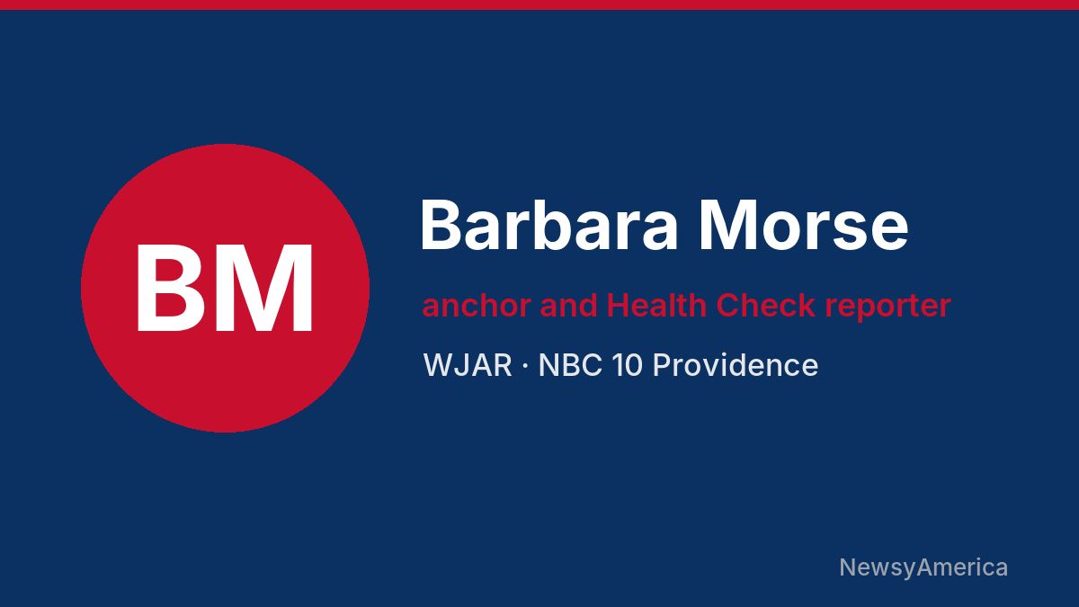 Barbara Morse – WJAR, Providence