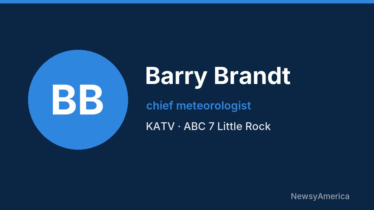 Barry Brandt – KATV, Little Rock