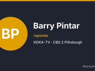 Barry Pintar, reporter, KDKA-TV