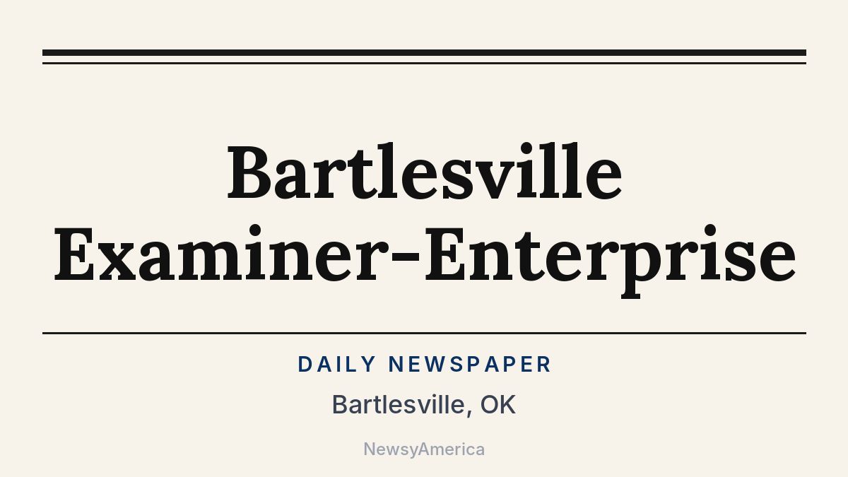 Bartlesville Examiner-Enterprise – Oklahoma