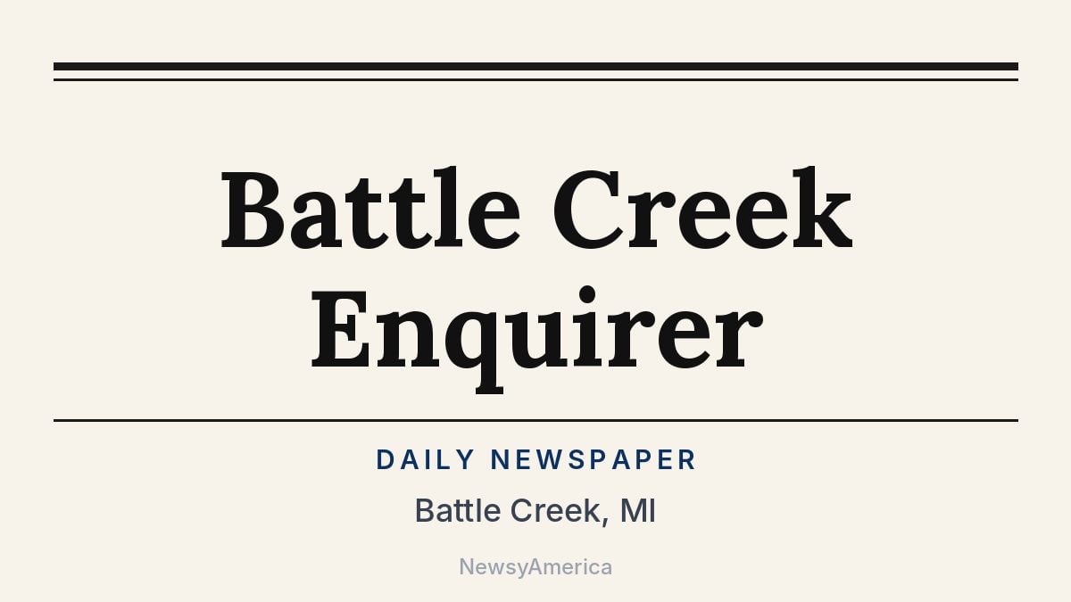 Battle Creek Enquirer – Michigan