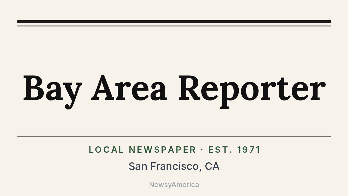 Bay Area Reporter – San Francisco, CA