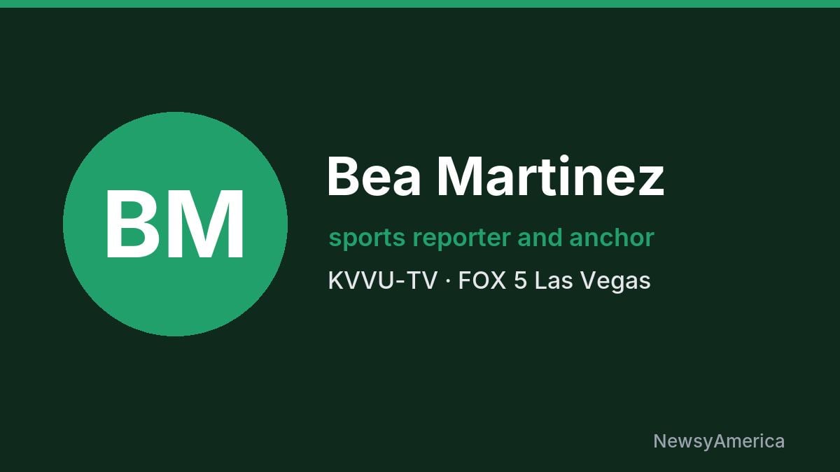 Bea Martinez – KVVU-TV, Las Vegas