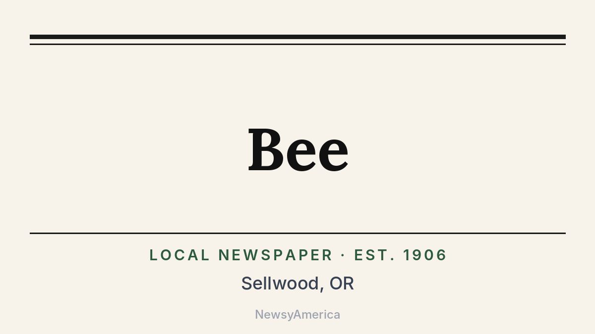 Bee – Sellwood, OR