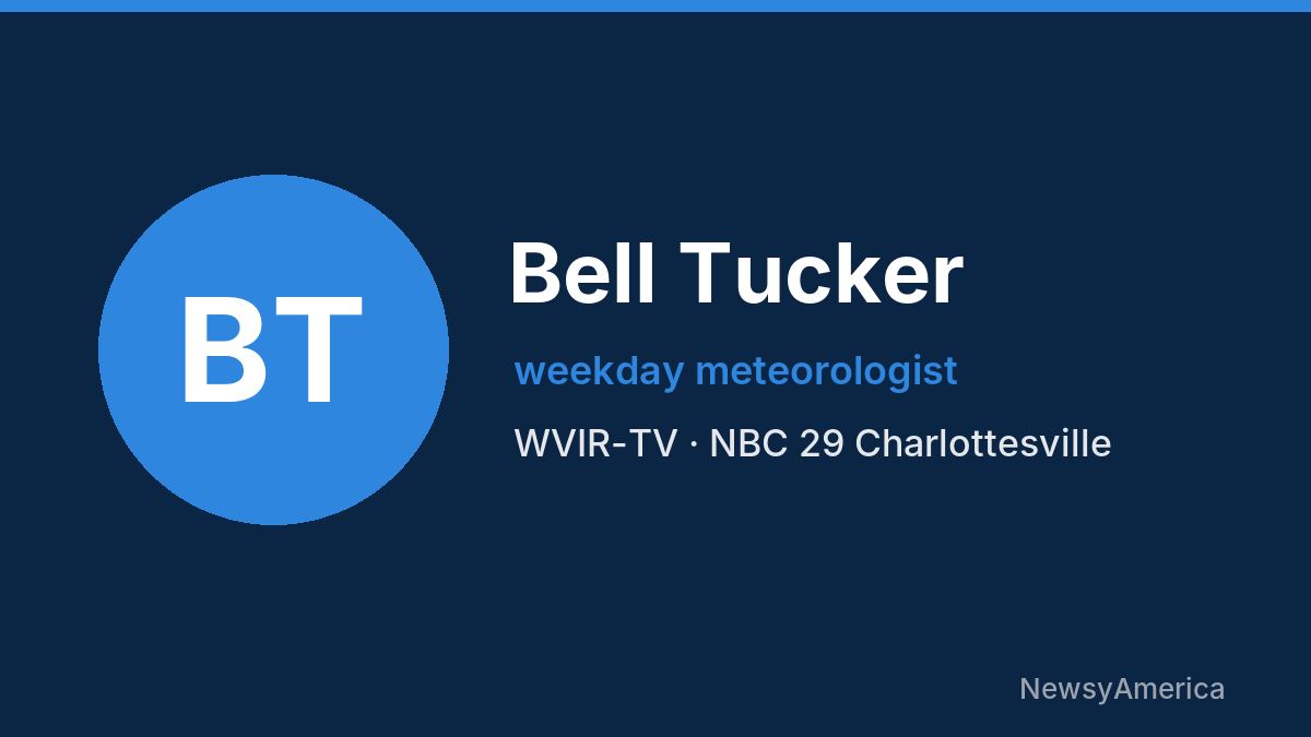 Bell Tucker – WVIR-TV, Charlottesville