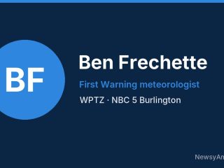Ben Frechette, First Warning meteorologist, WPTZ