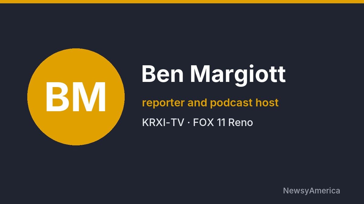 Ben Margiott – KRXI-TV, Reno