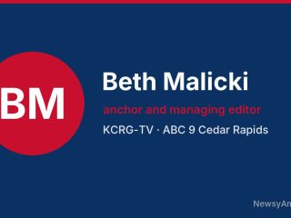 Beth Malicki, anchor and managing editor, KCRG-TV