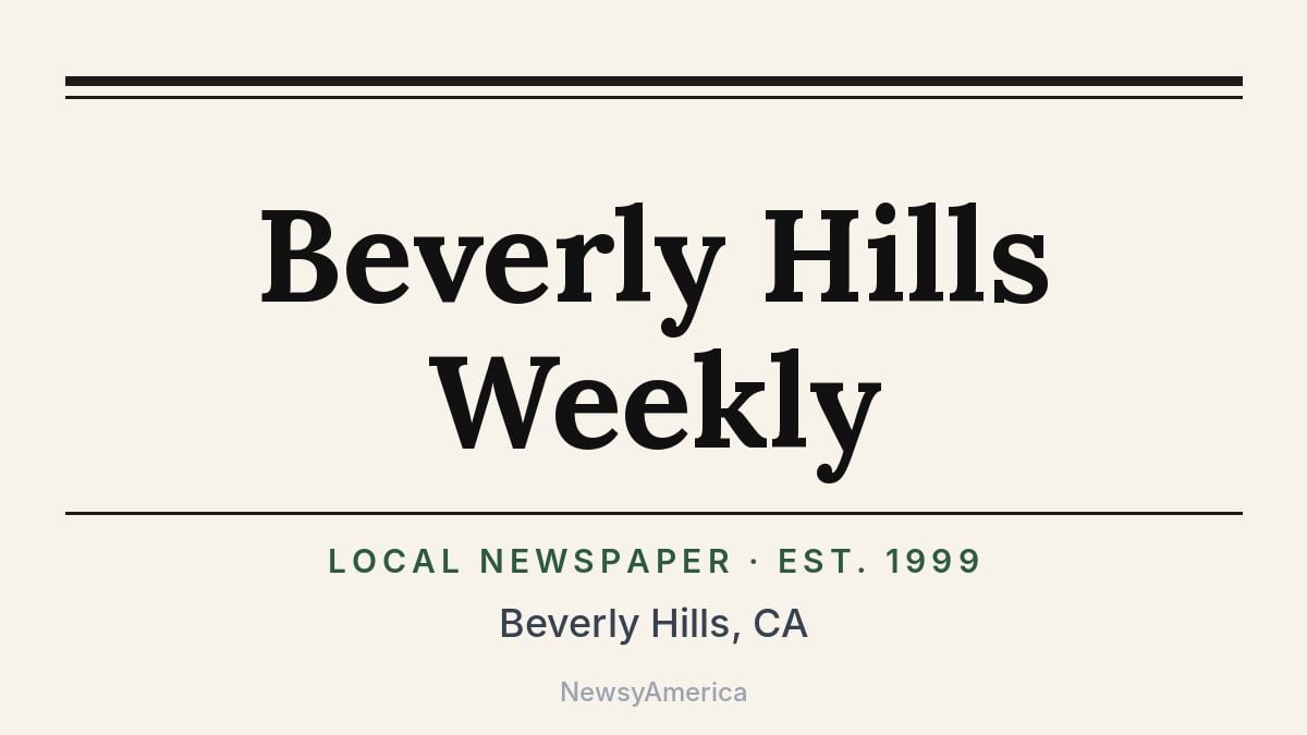 Beverly Hills Weekly – California