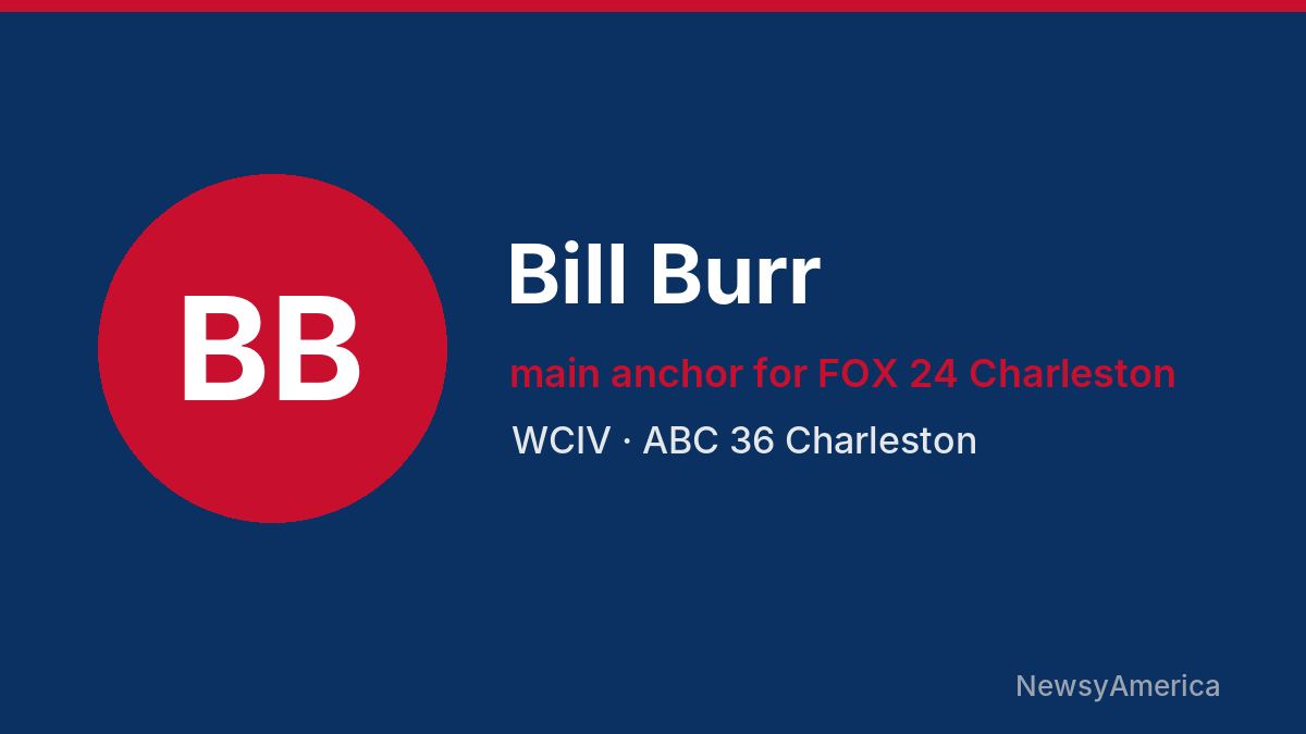 Bill Burr – WCIV, Charleston