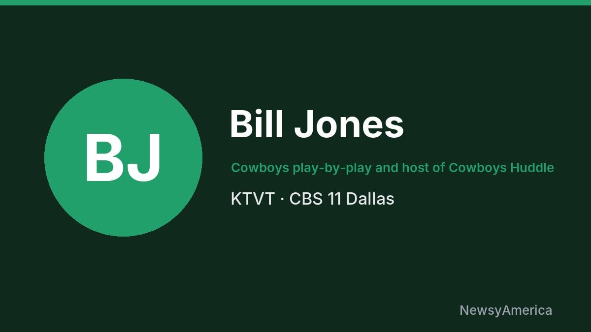 Bill Jones – KTVT, Dallas
