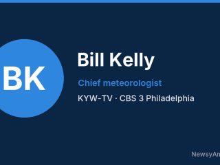 Bill Kelly, Chief meteorologist, KYW-TV