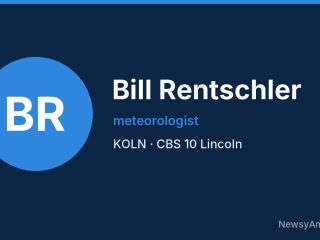 Bill Rentschler, meteorologist, KOLN