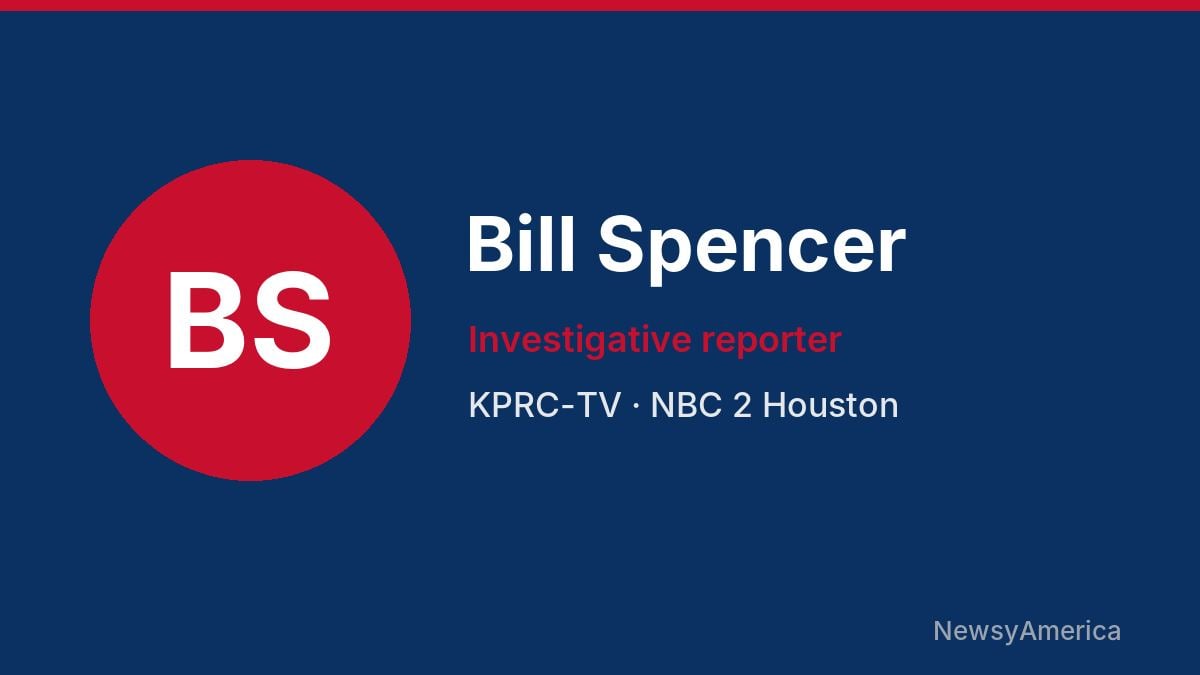 Bill Spencer – KPRC-TV, Houston