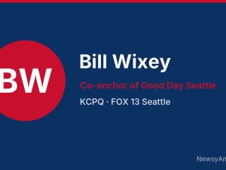 Bill Wixey, Co-anchor of Good Day Seattle, KCPQ