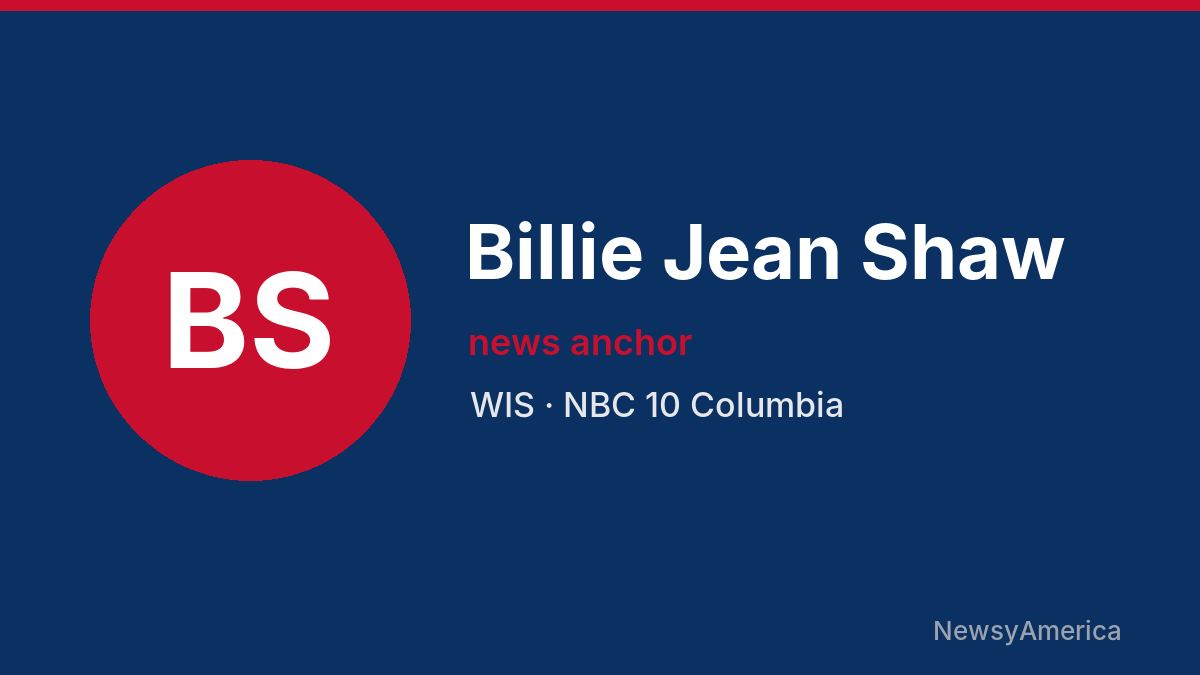 Billie Jean Shaw – WIS, Columbia