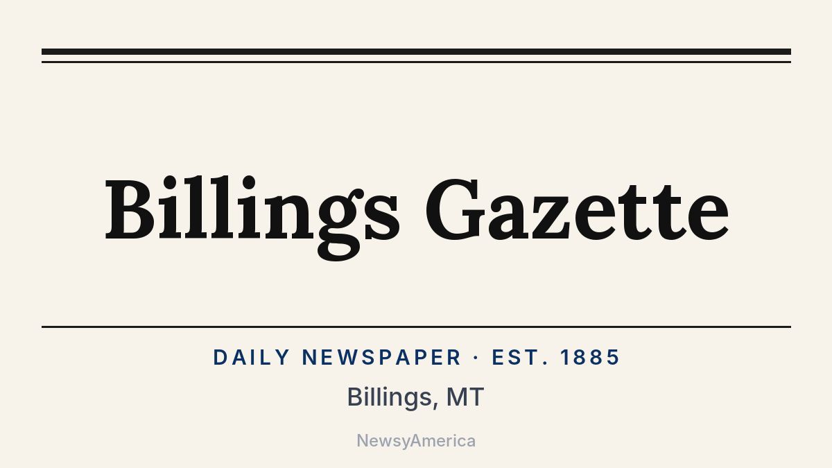 Billings Gazette – Montana
