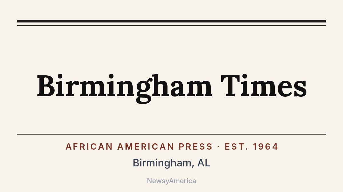 Birmingham Times – Alabama