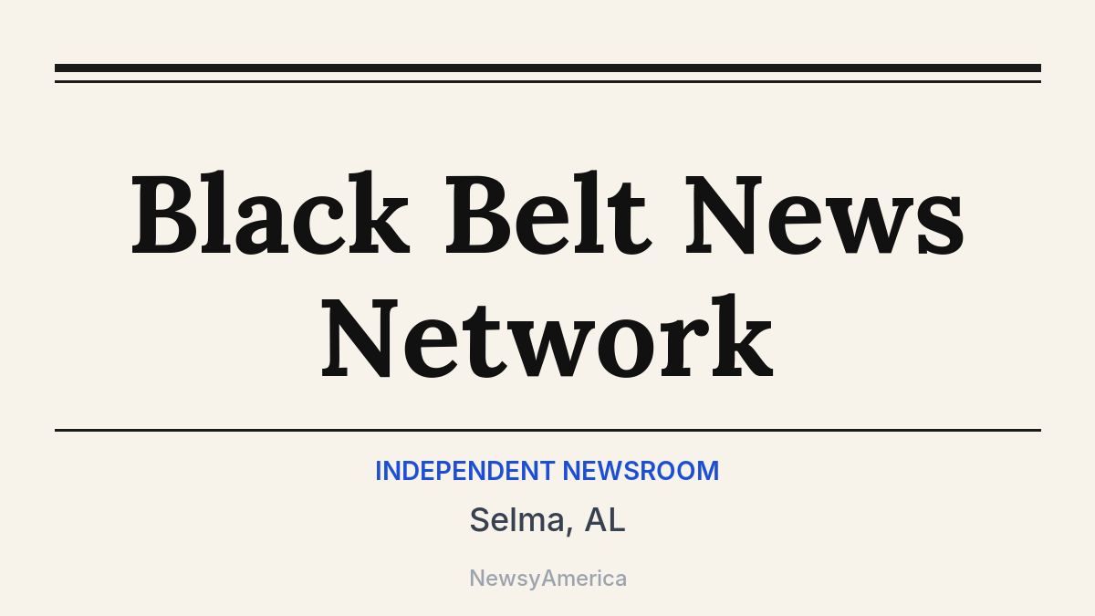Black Belt News Network – Selma, AL