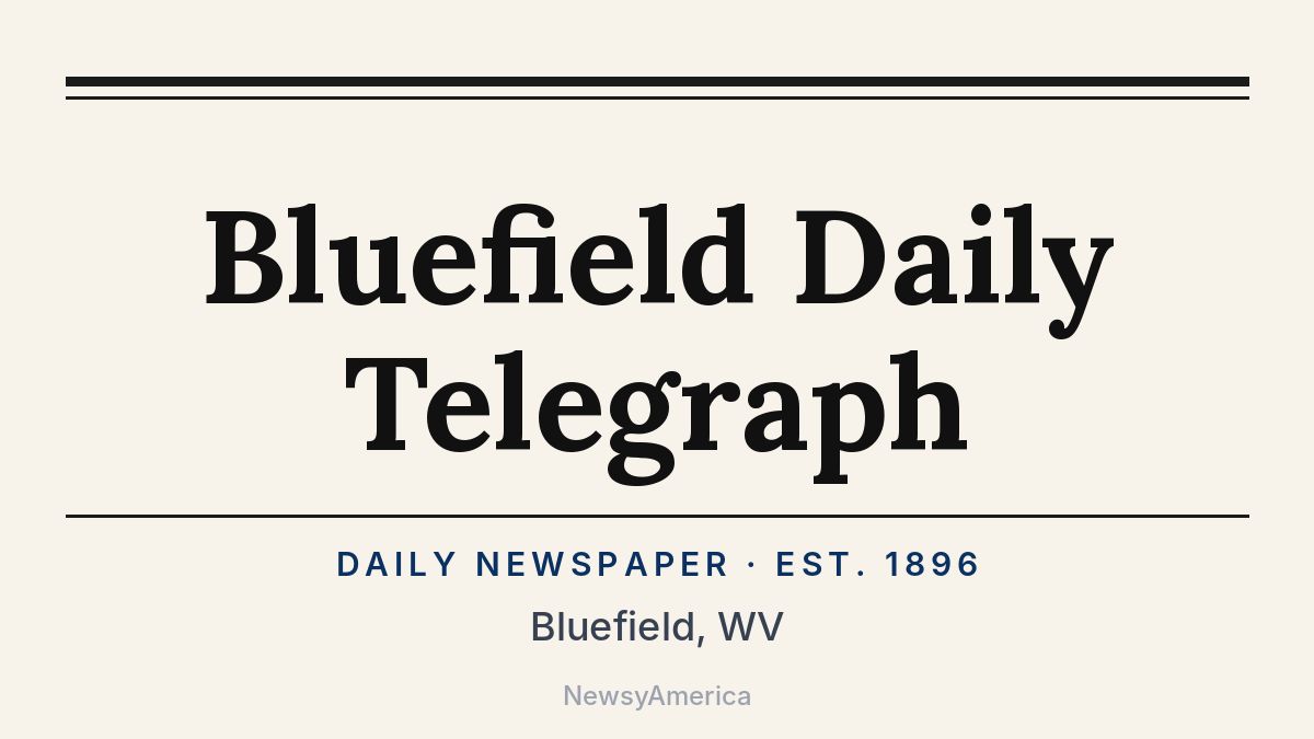 Bluefield Daily Telegraph – West Virginia