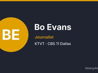 Bo Evans, Journalist, KTVT