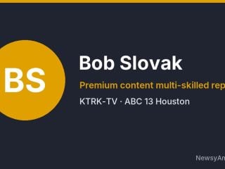 Bob Slovak, Premium content multi-skilled reporter, KTRK-TV