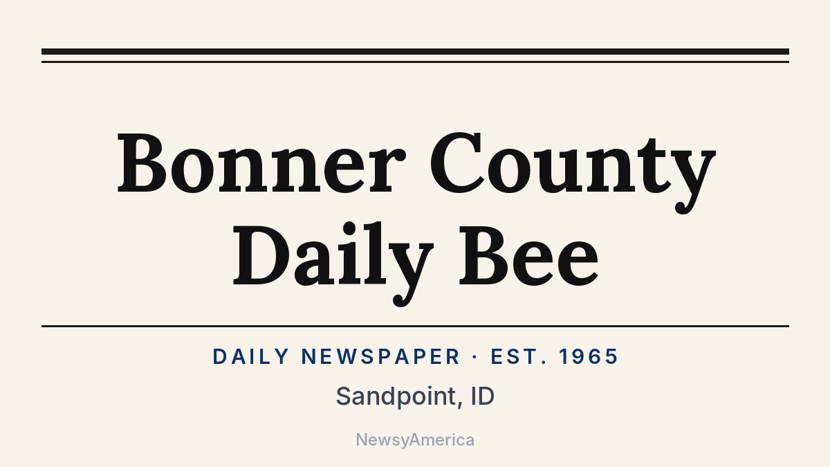 Bonner County Daily Bee – Sandpoint, ID